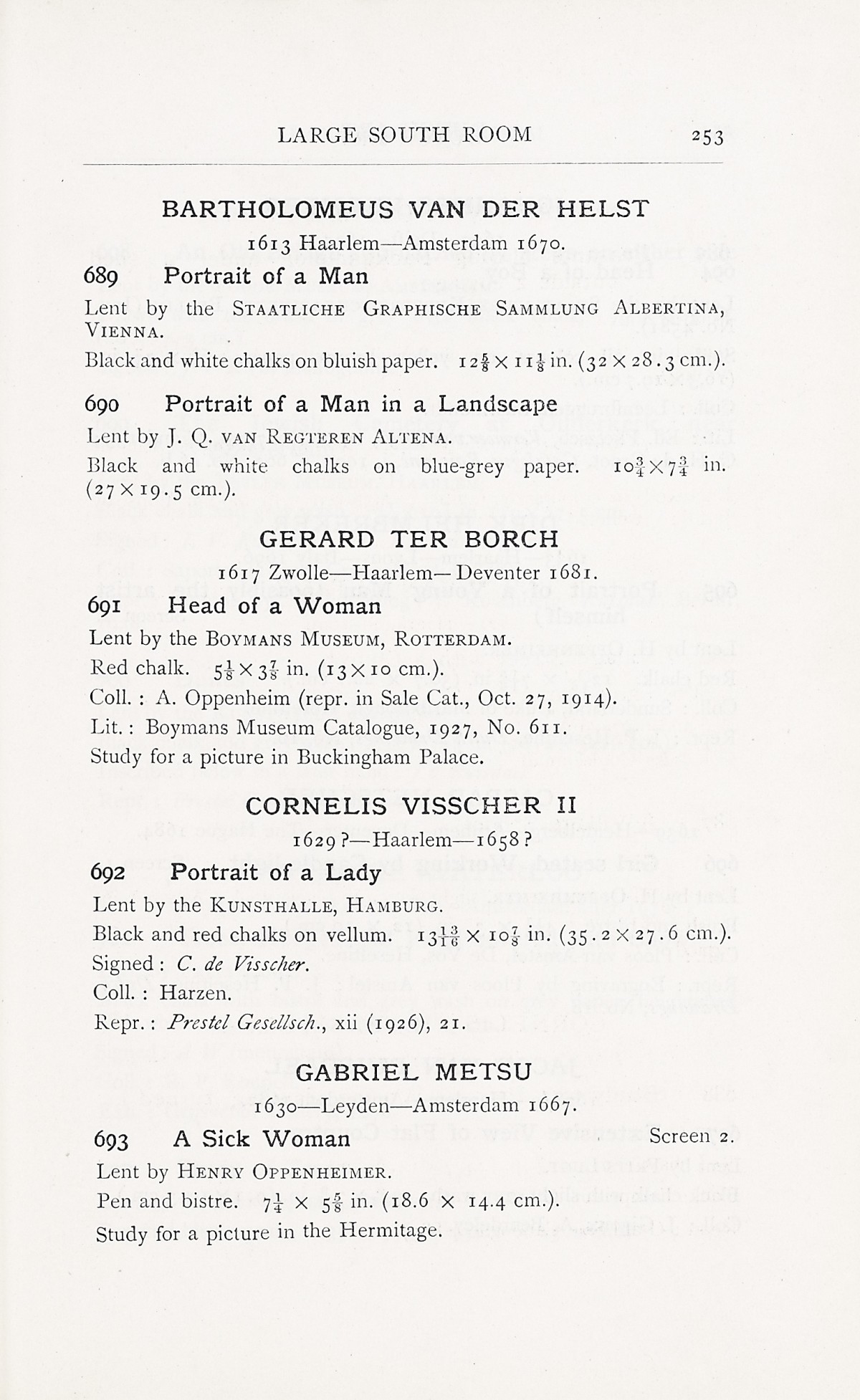 Page 257 of 1929 - Exhibition of Dutch Art 1450-1900