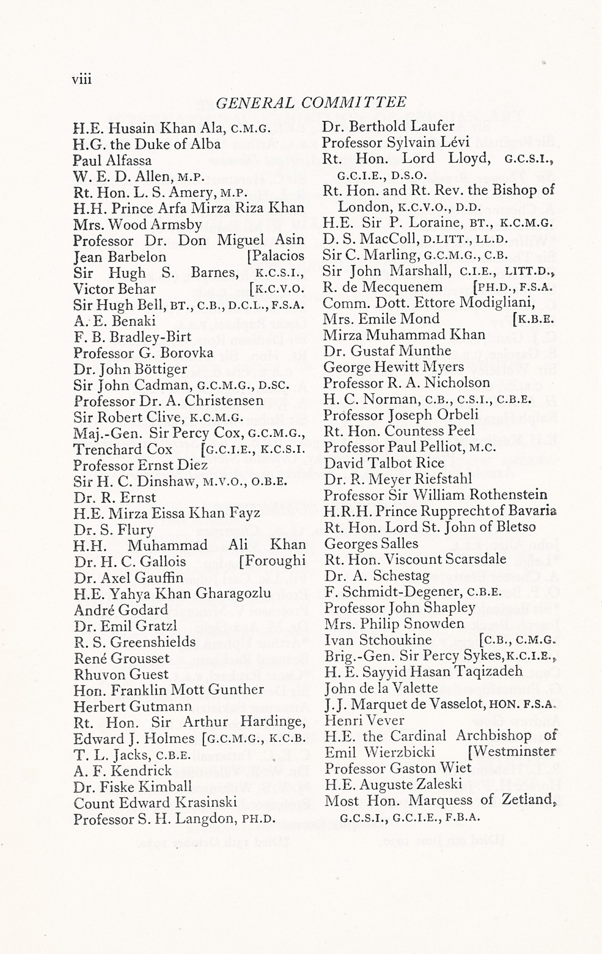 Page 12 of 1931 - International Exhibition of Persian Art