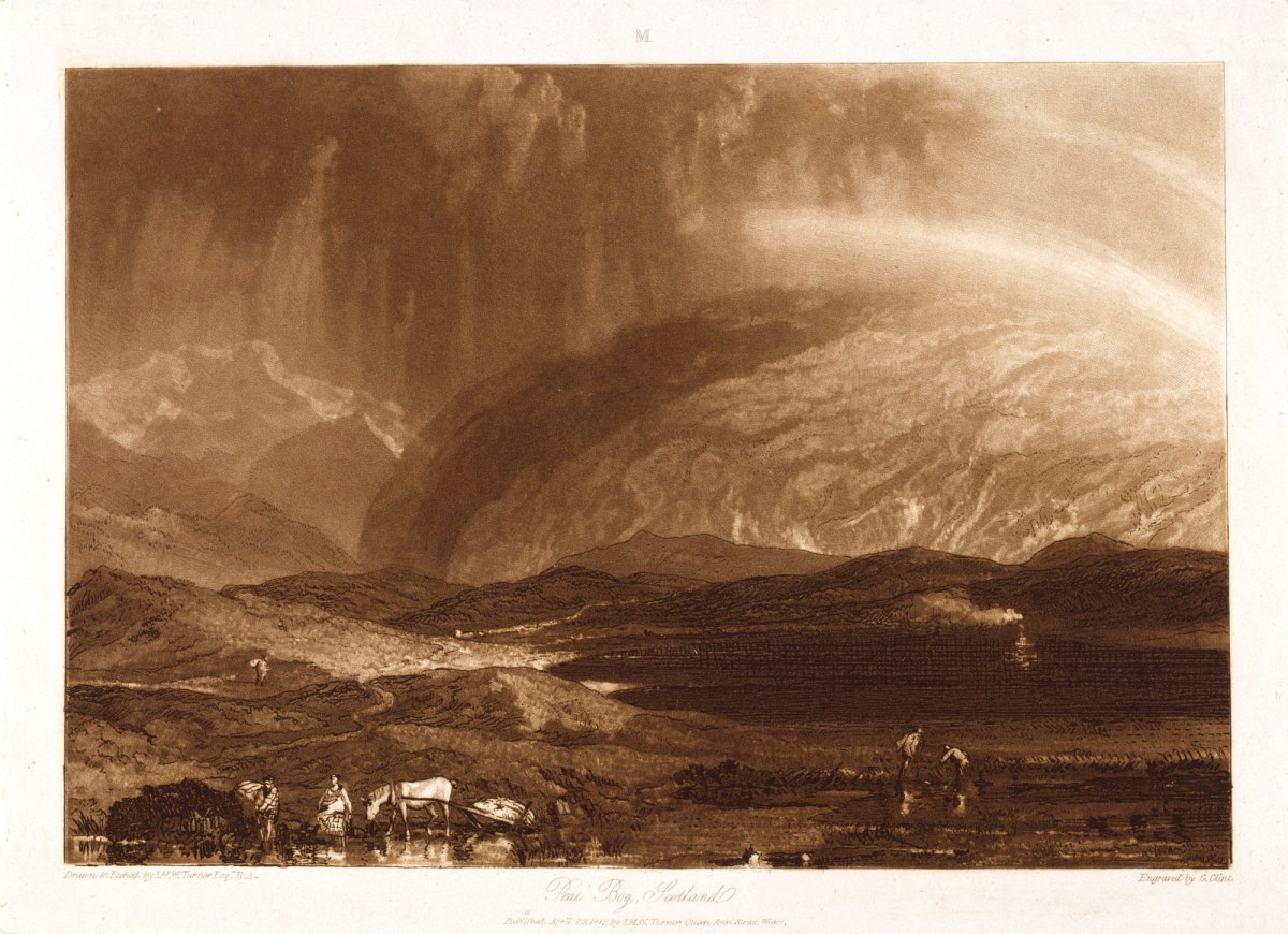 J.M.W. Turner RA, Peat Bog, Scotland
