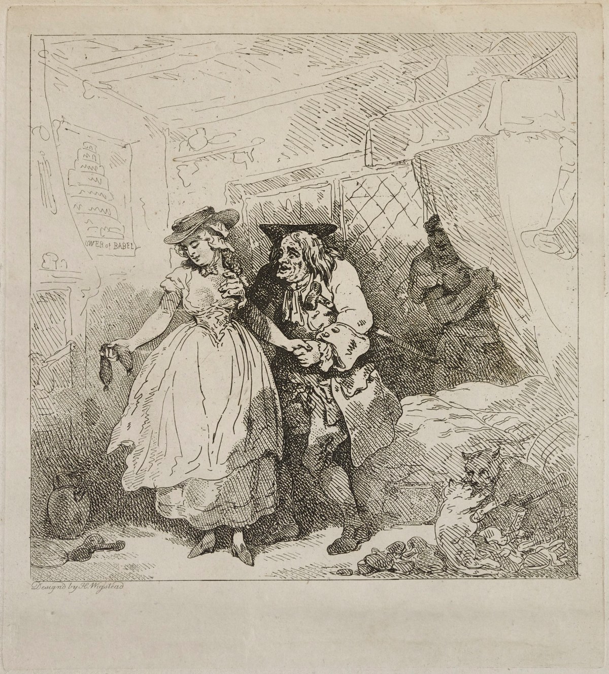 Henry Wigstead, A Dupe