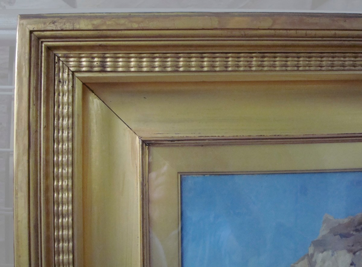 Unknown, Frame for Andrew C. Gow RA 'A Mountain Pass'