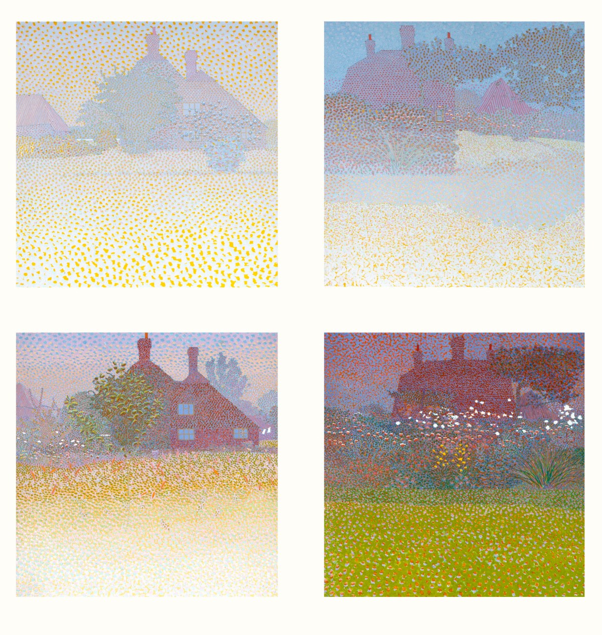 John Titchell RA, Mist Clearing, Storm Brewing, Frith Farm
