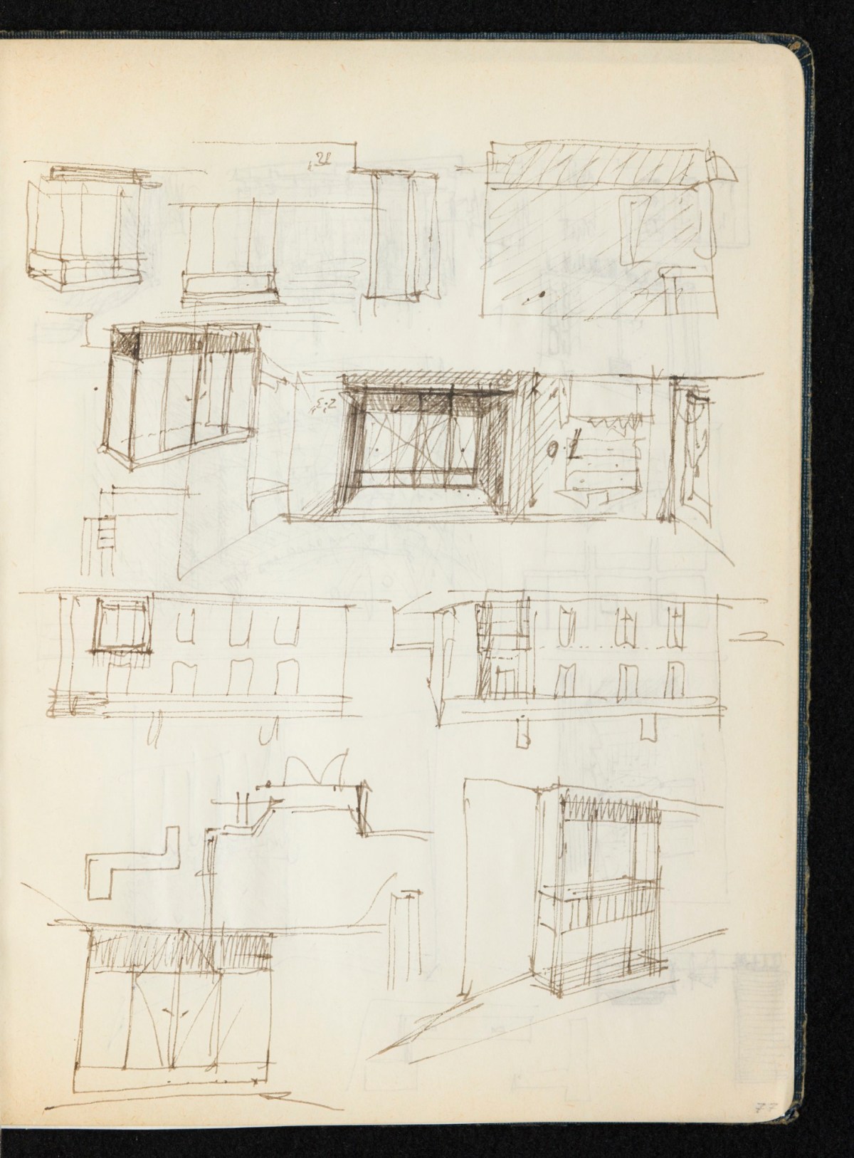 Sir Hugh Casson PRA, Britannia and Glyndebourne sketchbook