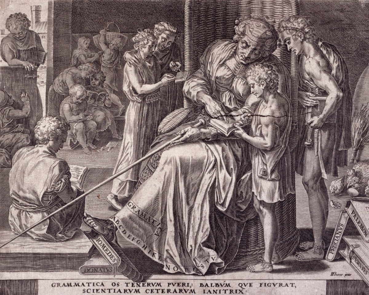 Cornelis Cort, Grammar