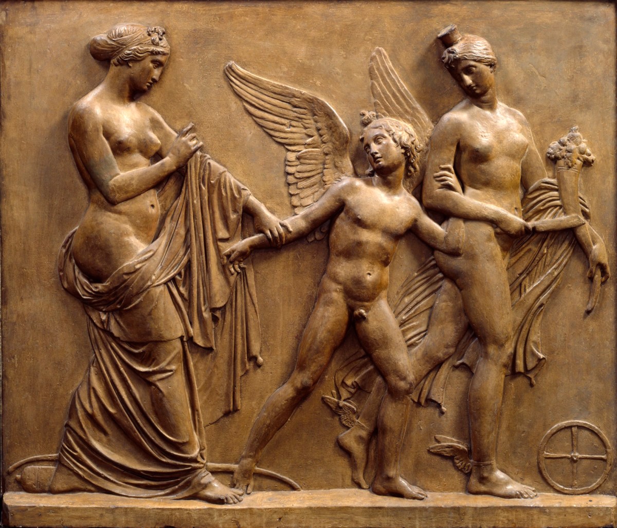 John Gibson RA, Love between Beauty and Fortune