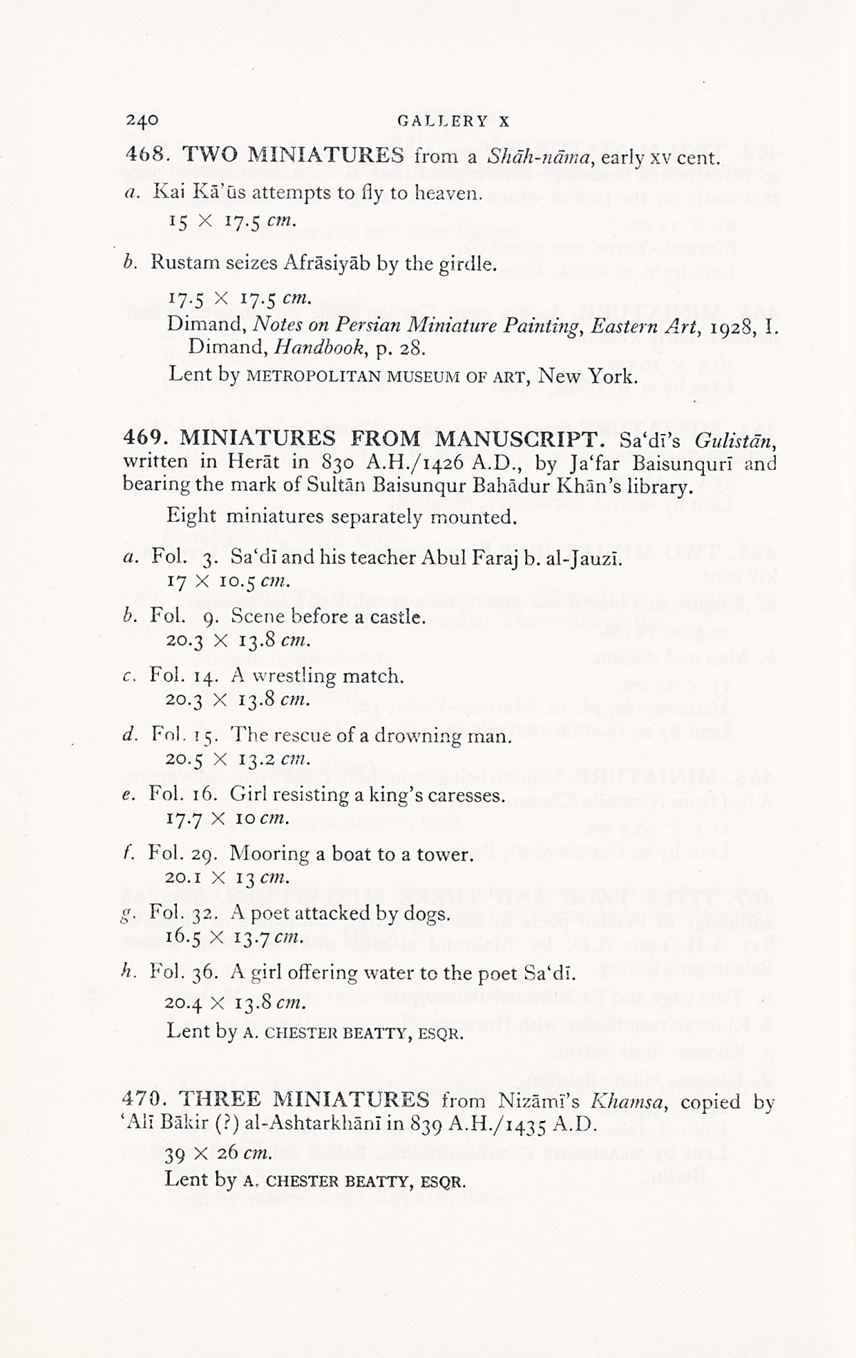 Page 268 of 1931 - International Exhibition of Persian Art