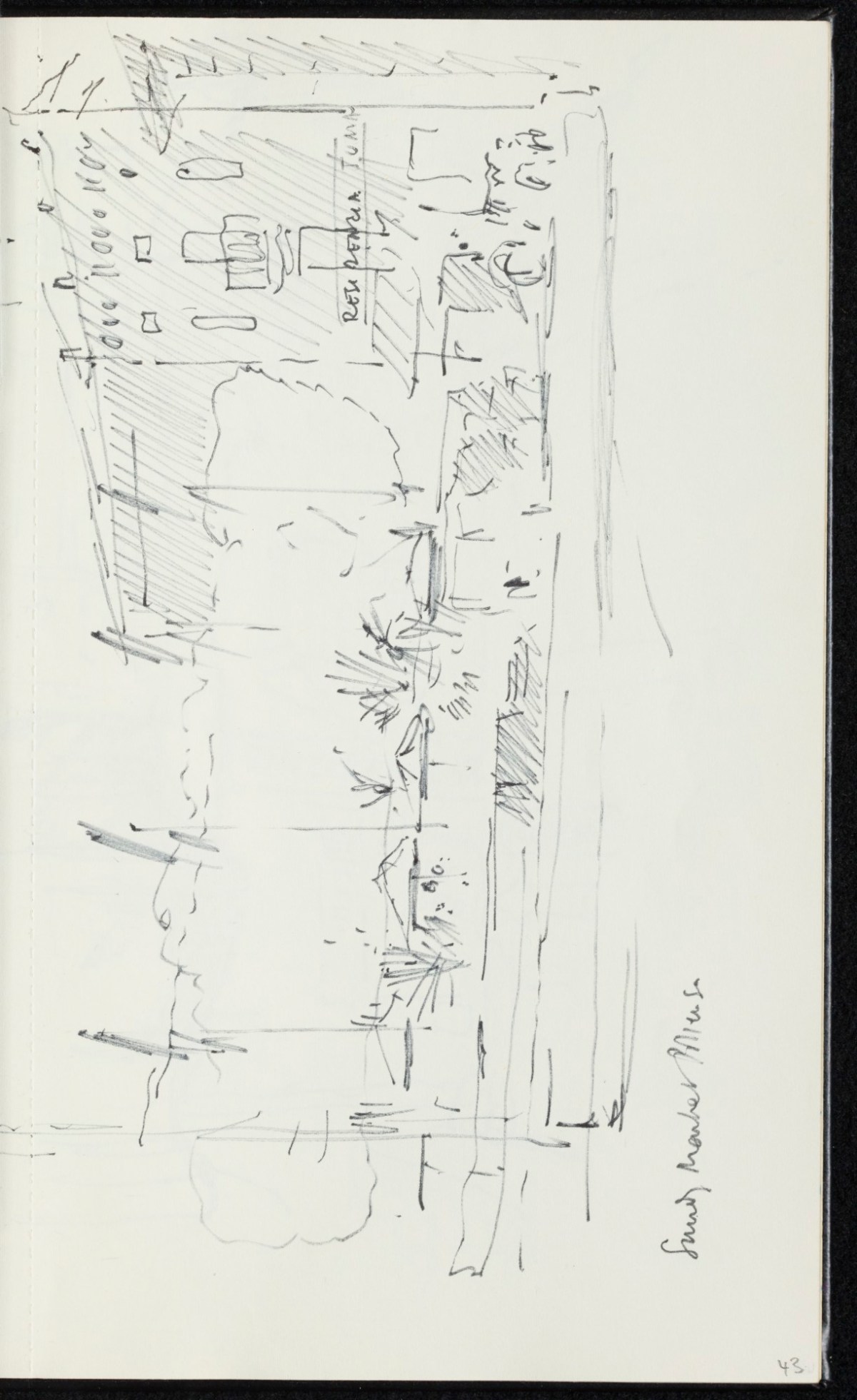 Sir Hugh Casson PRA, Majorca, Italy and Pembrokeshire sketchbook