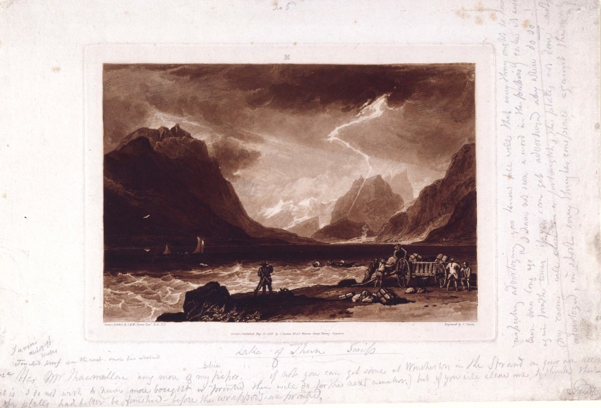 J.M.W. Turner RA, Lake of Thun