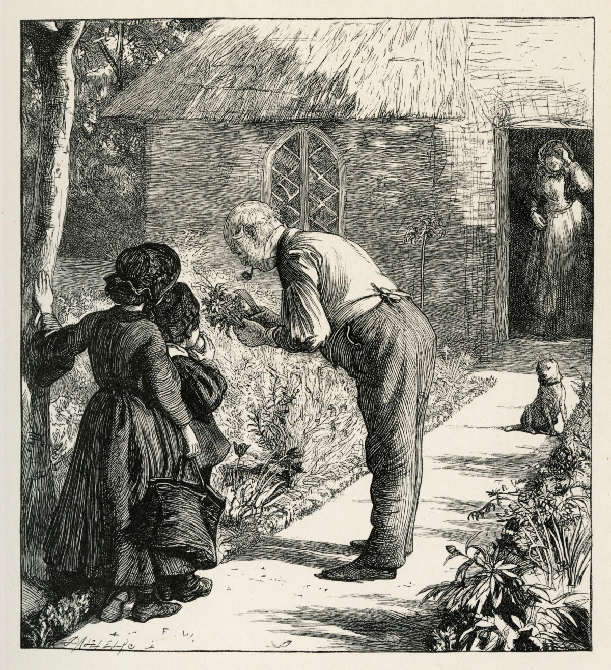 Frederick Walker ARA, The Bit o' Garden