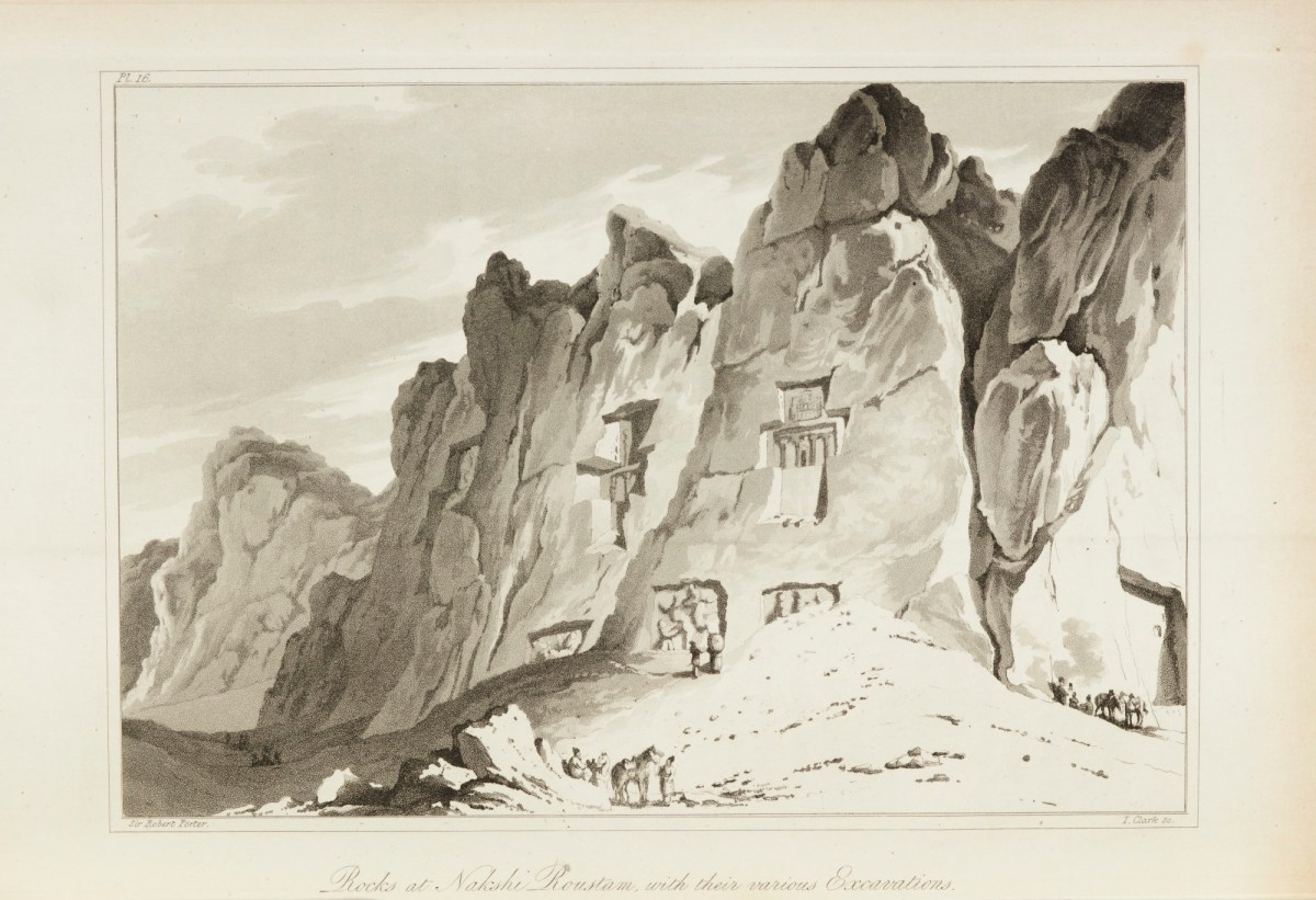 Sir Robert Ker Porter, Necropolis of Naqsh-e Rustam