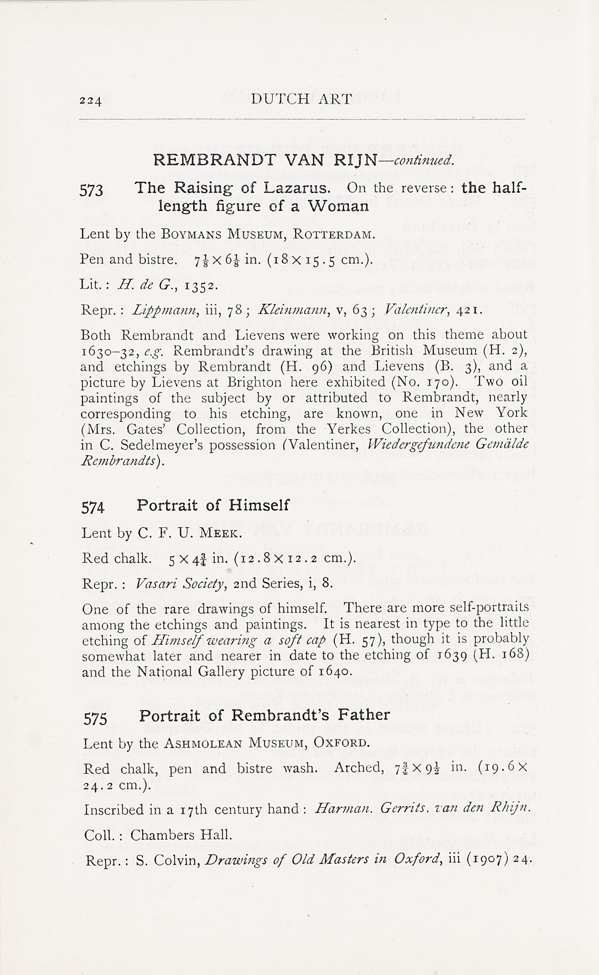 Page 228 of 1929 - Exhibition of Dutch Art 1450-1900
