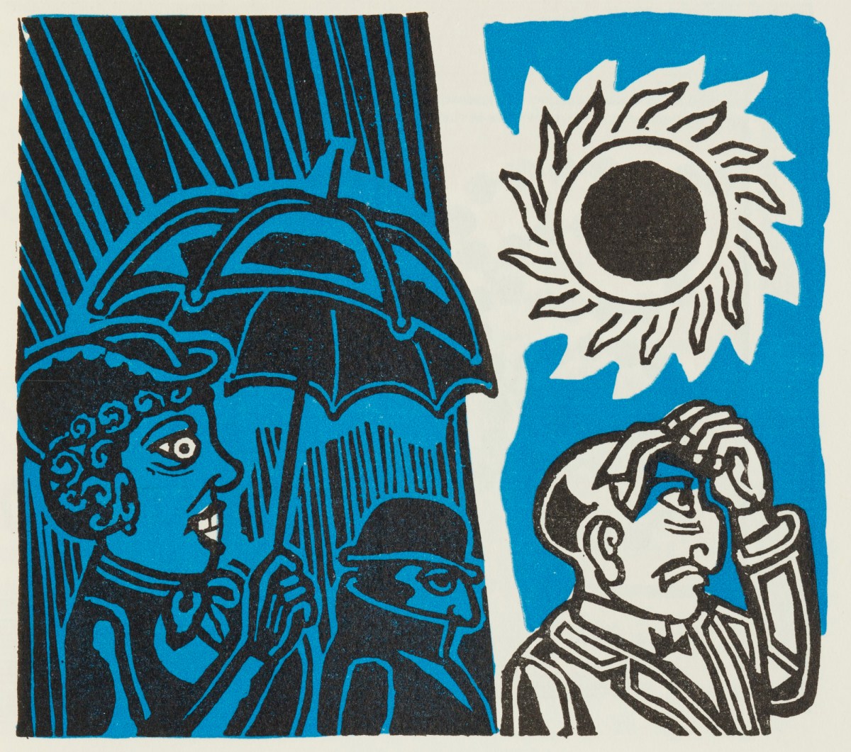 Edward Bawden RA, Sunshine and rain