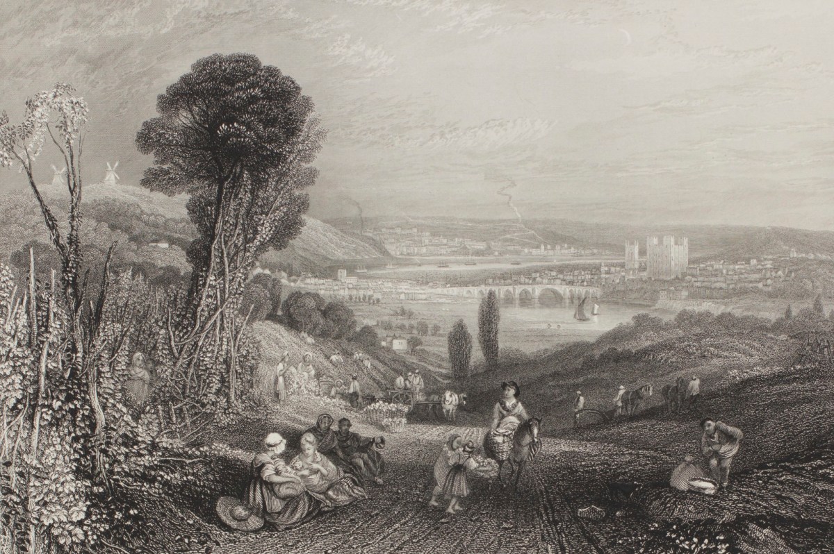 J.M.W. Turner RA, Rochester, Stroud and Chatham, Medway, Kent