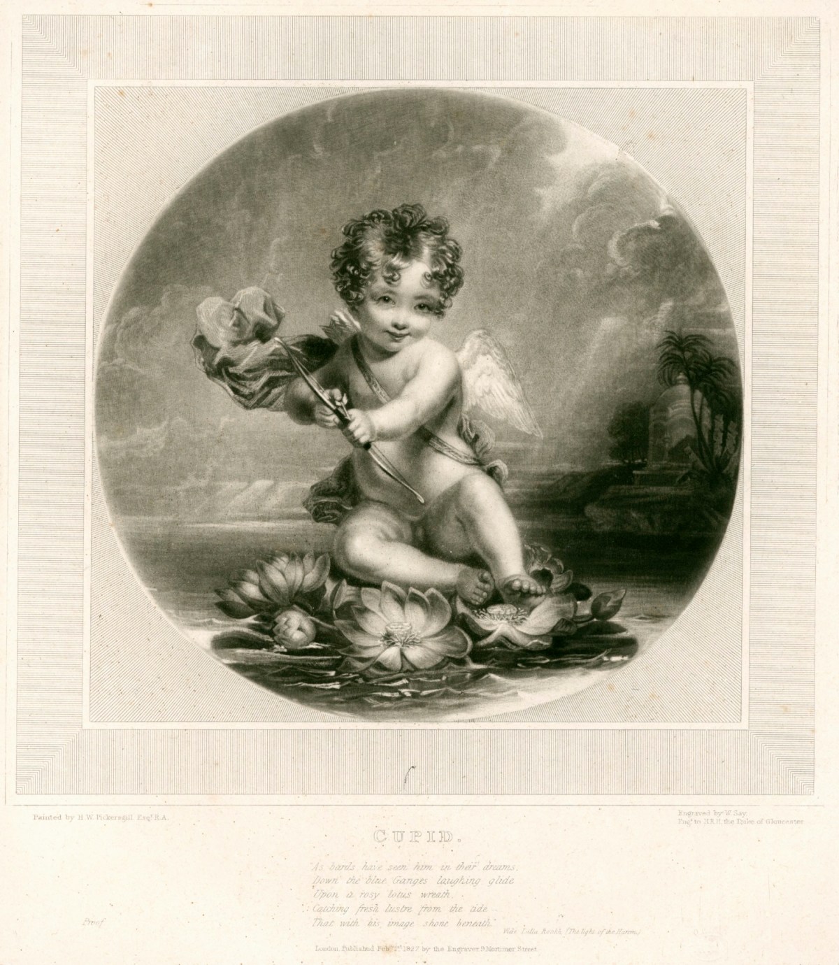 Henry William Pickersgill RA, Cupid