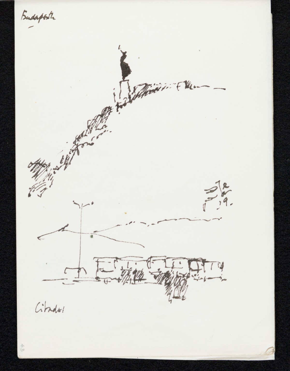 Sir Hugh Casson PRA, Grand tour sketchbook