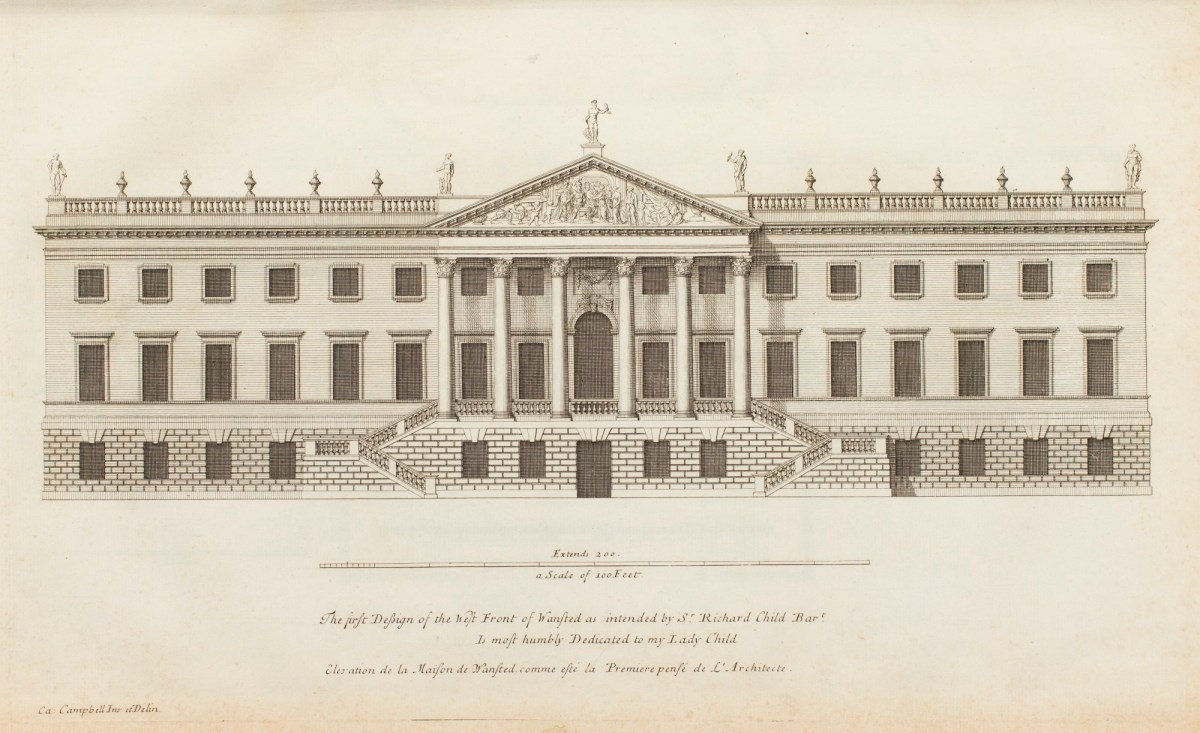 Colen Campbell, Colen Campbell's architectural design for the Earl of Halifax
