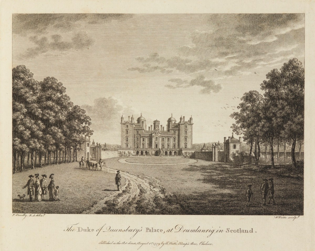 Paul Sandby RA, Drumlanrig, Scotland