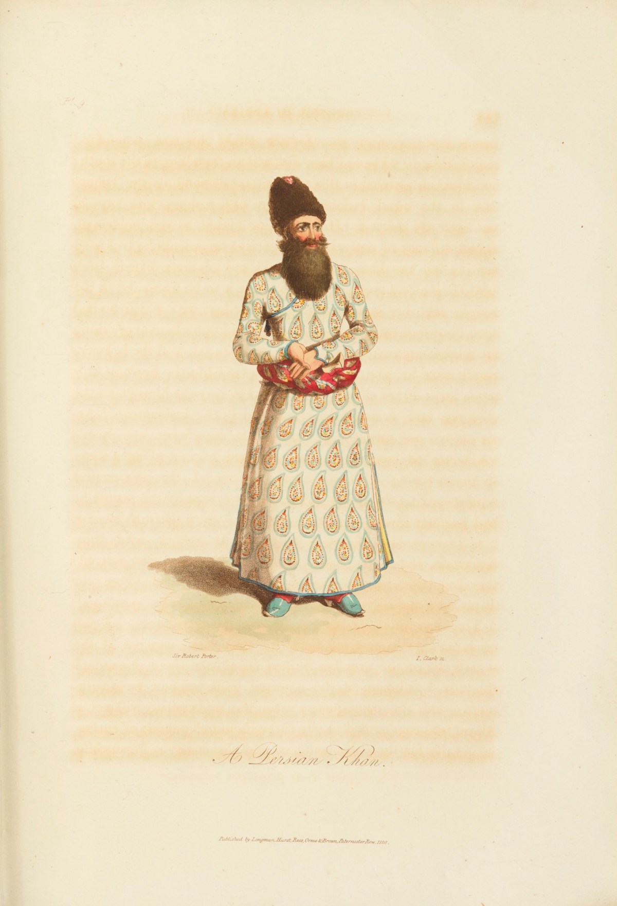 Sir Robert Ker Porter, A Persian Khan