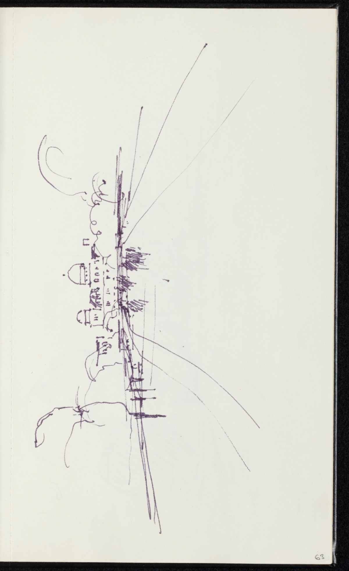 Sir Hugh Casson PRA, Majorca, Italy and Pembrokeshire sketchbook