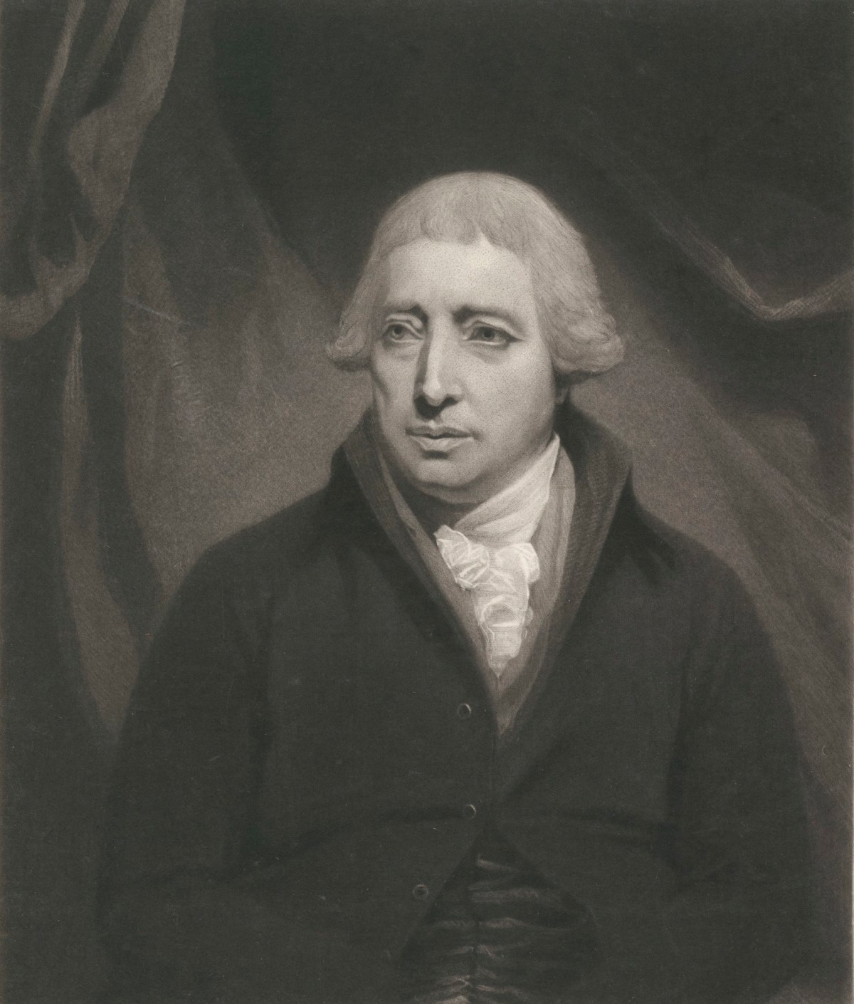 Robert Hindry Mason, Portrait of Francesco Bartolozzi RA