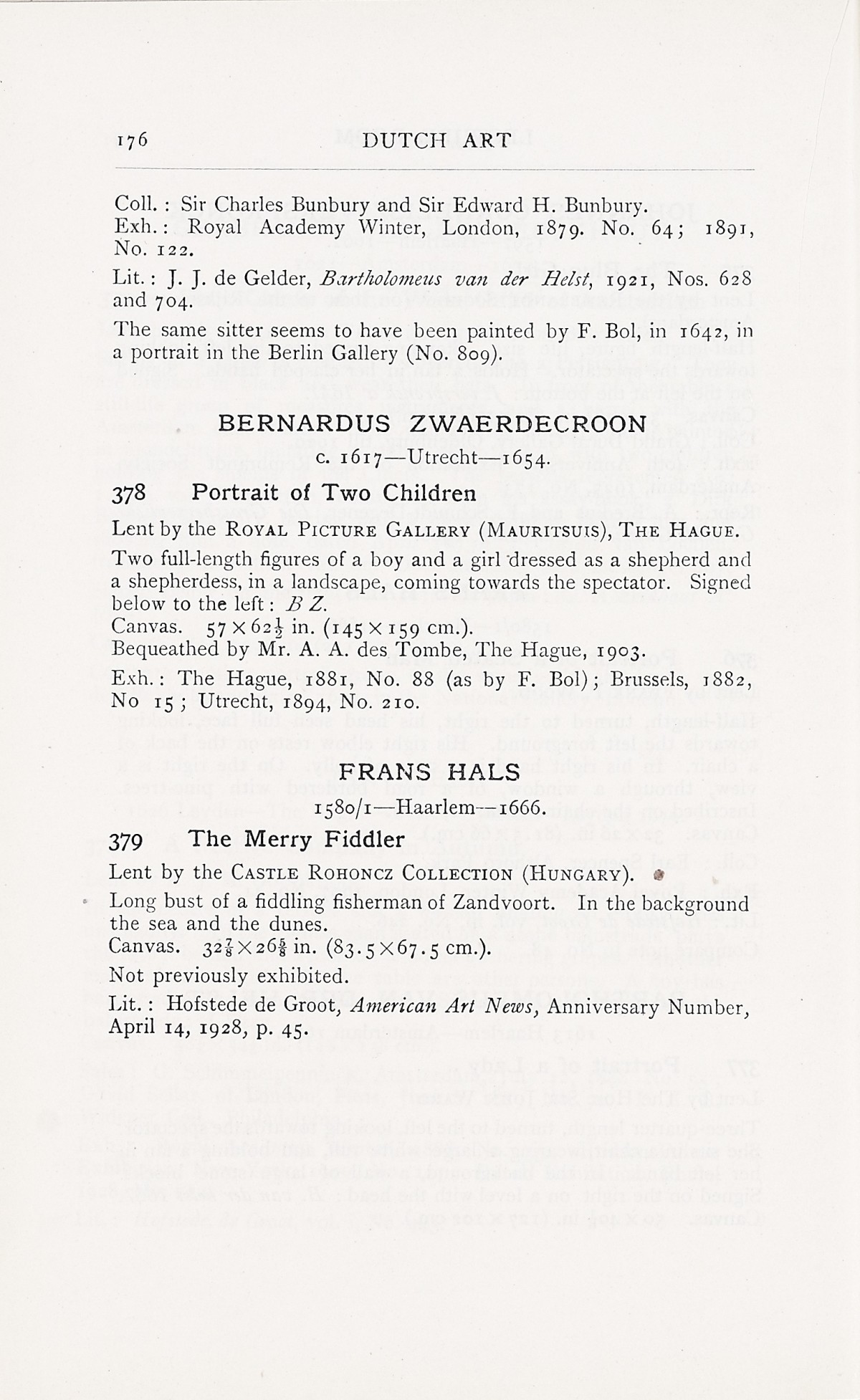 Page 180 of 1929 - Exhibition of Dutch Art 1450-1900