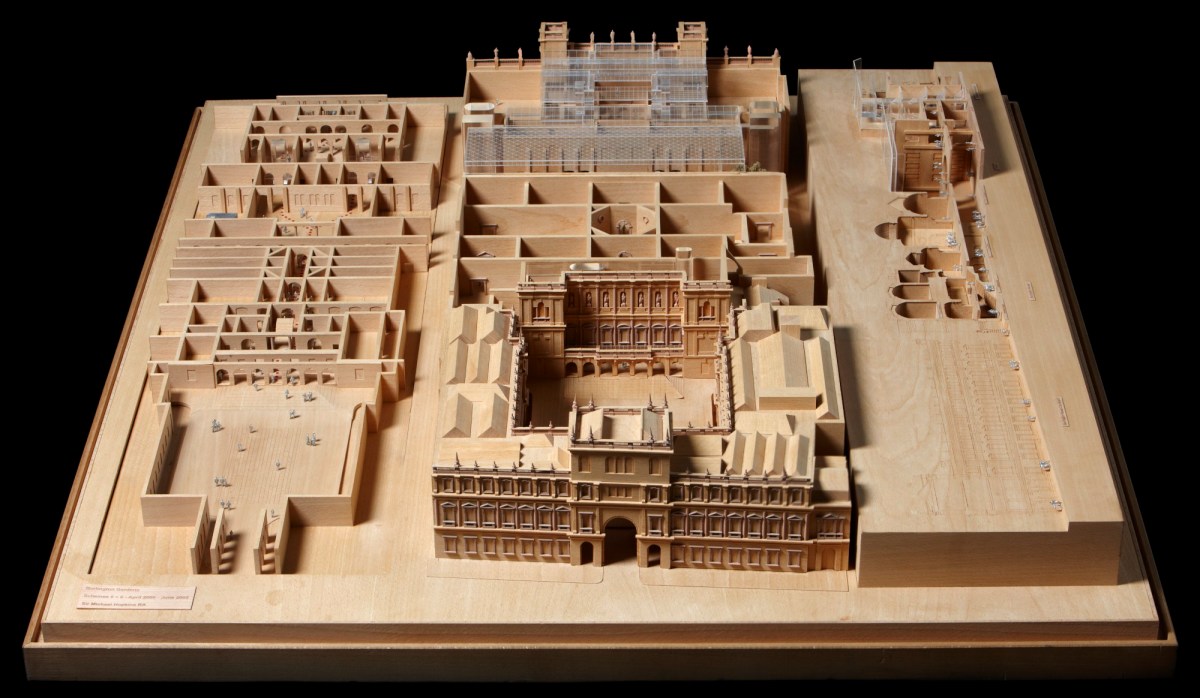 Sir Michael Hopkins RA, Model for the development of Burlington Gardens with Burlington House