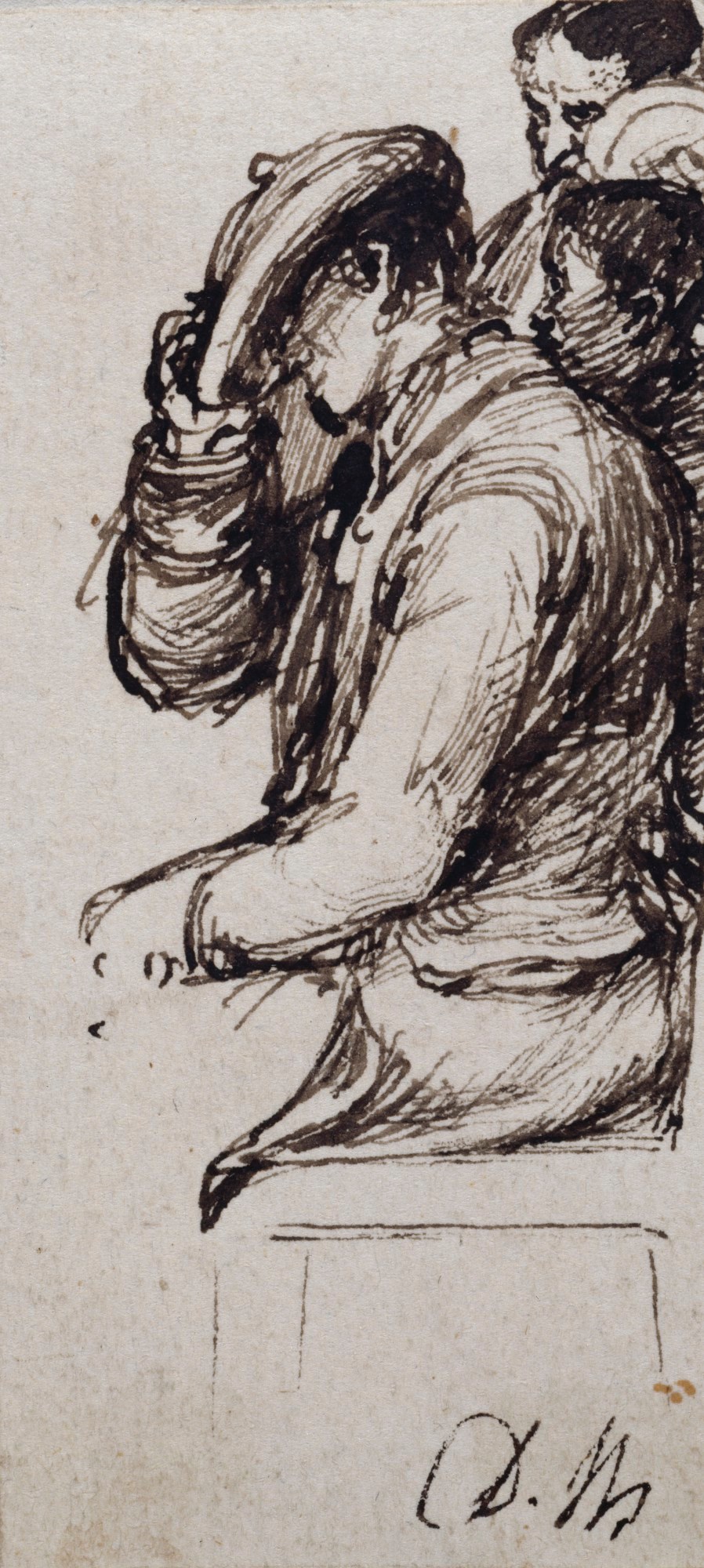 Sir David Wilkie RA, Man carrying a barrel