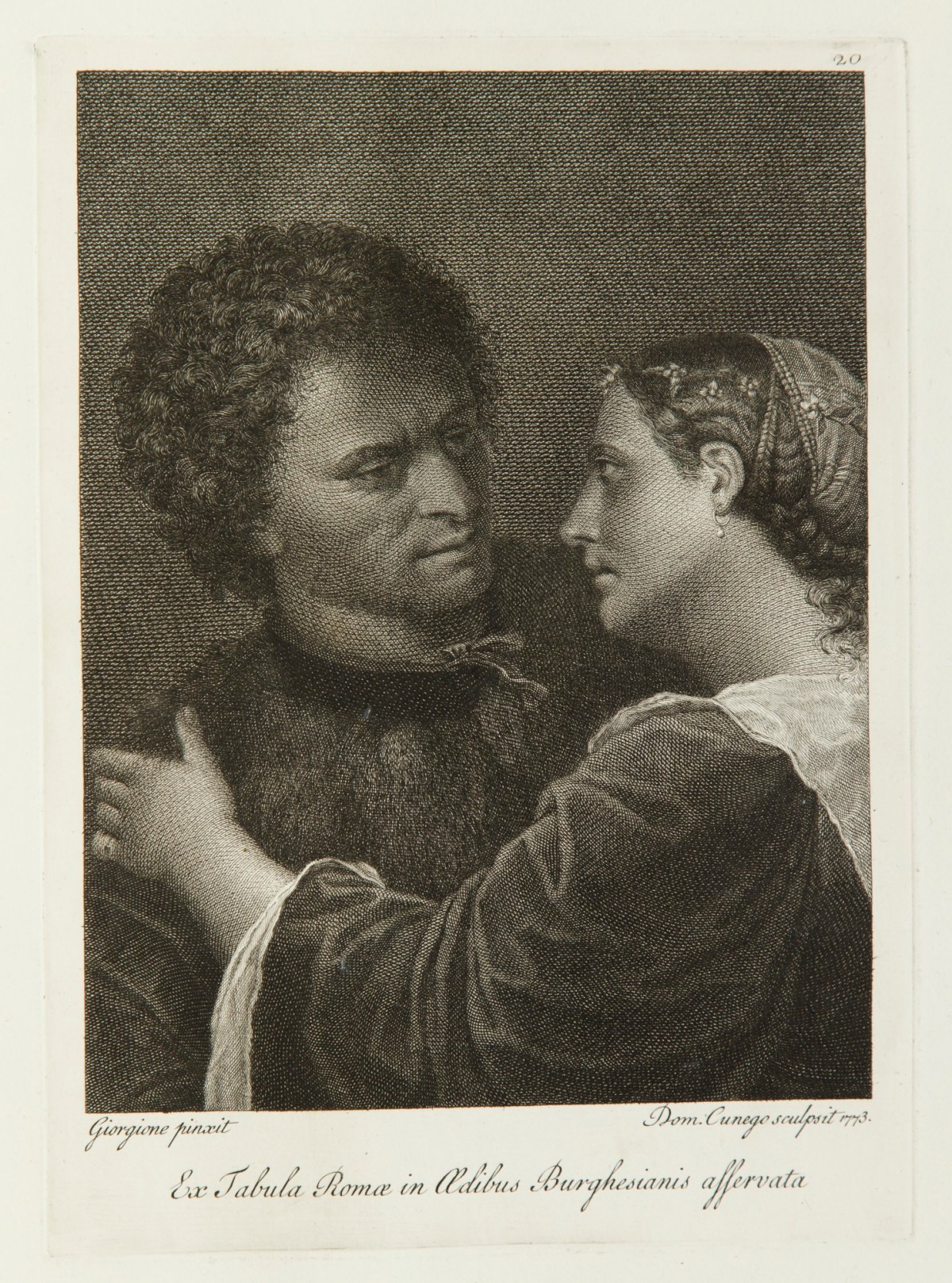 Giorgione, A Man and Woman Embracing.