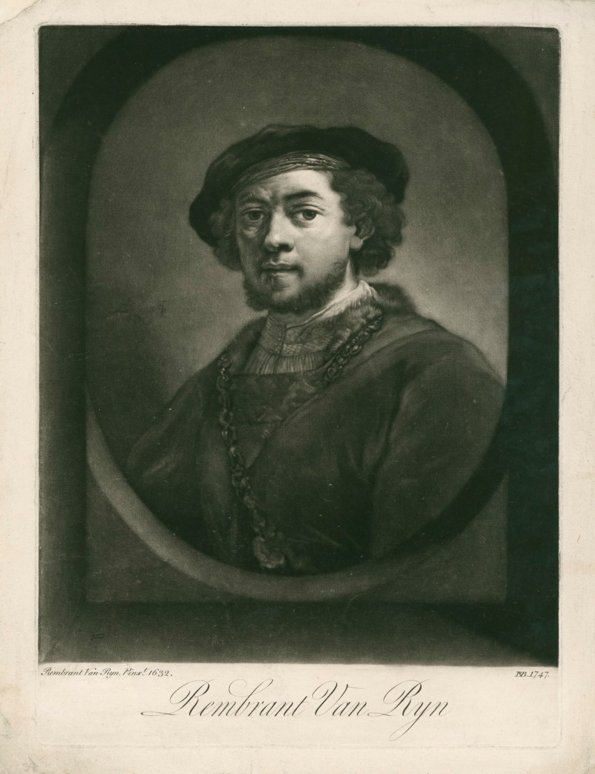 Pieter van Bleeck, Portrait of Rembrandt