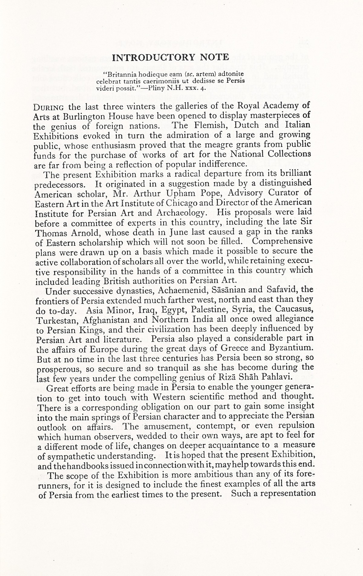 Page 15 of 1931 - International Exhibition of Persian Art