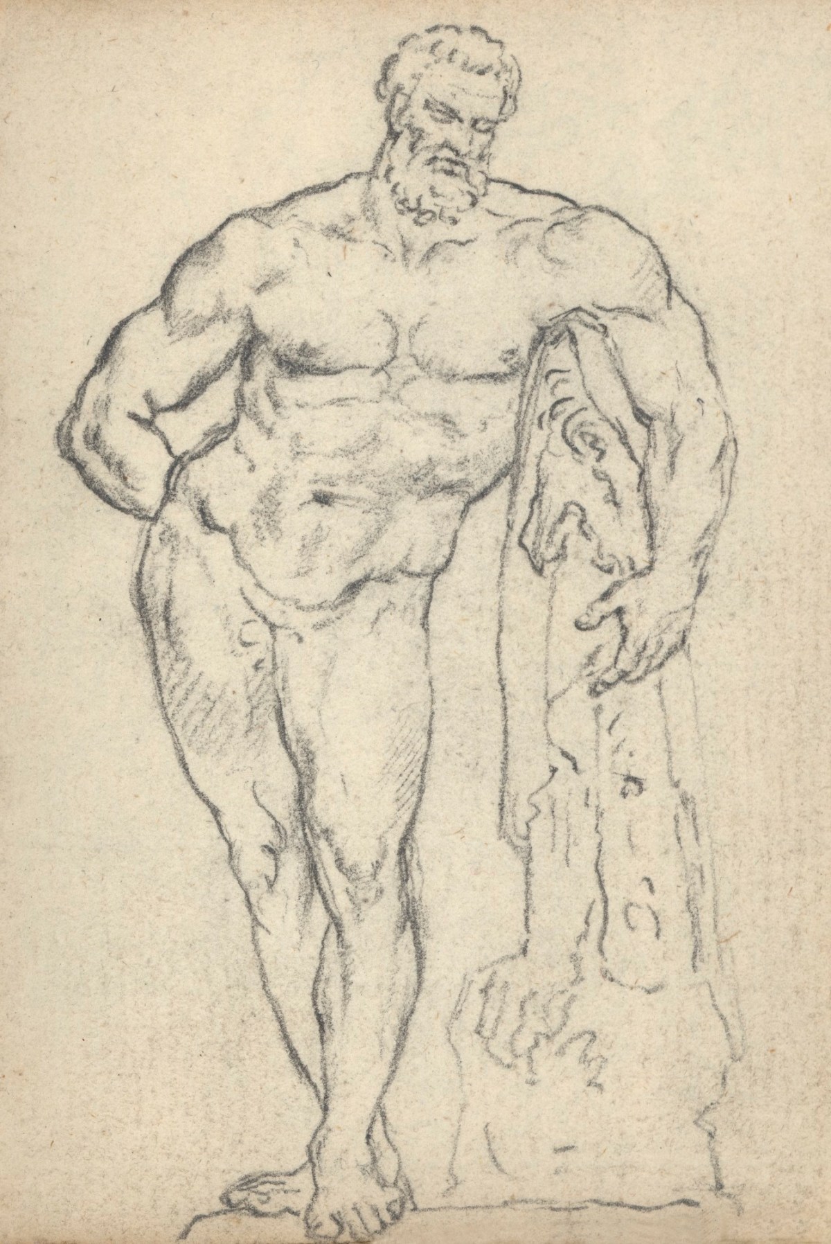 Benjamin West PRA, Leaf from a sketchbook
