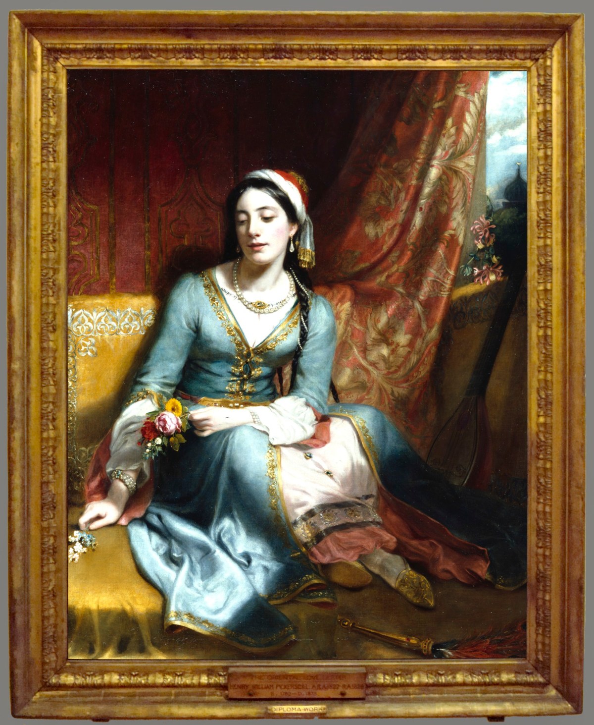 Unknown, Frame for Henry William Pickersgill RA 'The Oriental Love Letter'