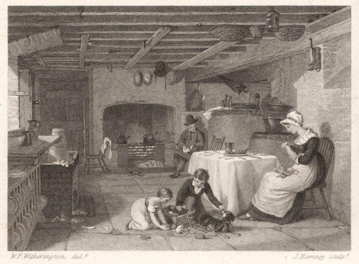William Frederick Witherington RA, Cottage Kitchen