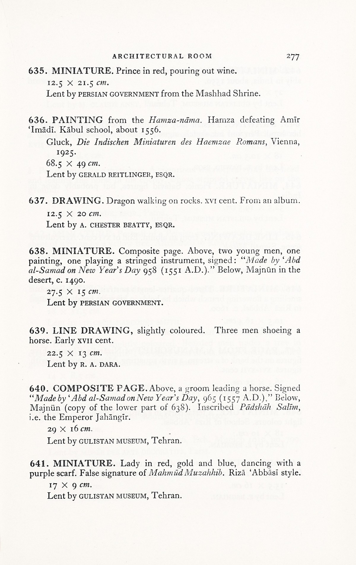 Page 305 of 1931 - International Exhibition of Persian Art