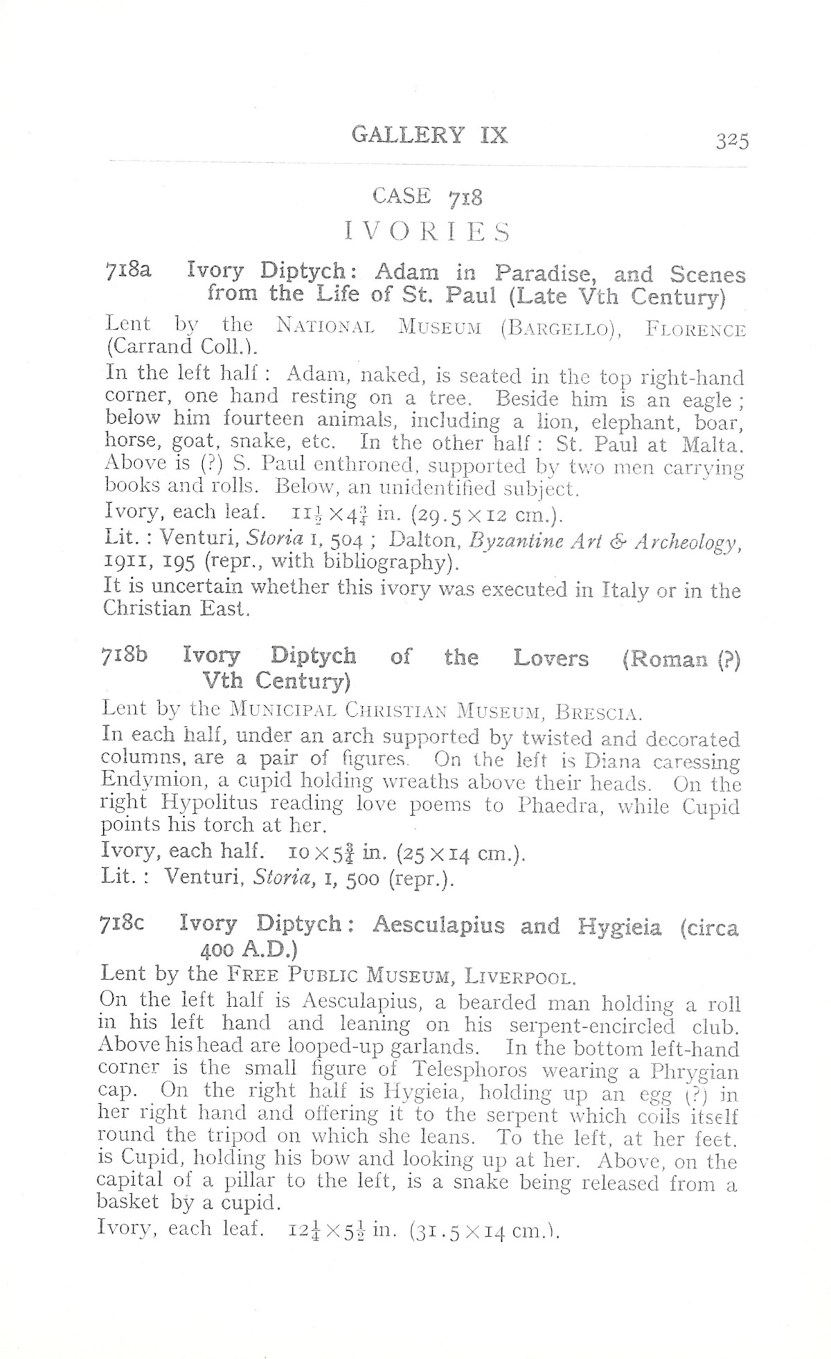 Page 329 of 1930 - Exhibition of Italian Art 1200-1900