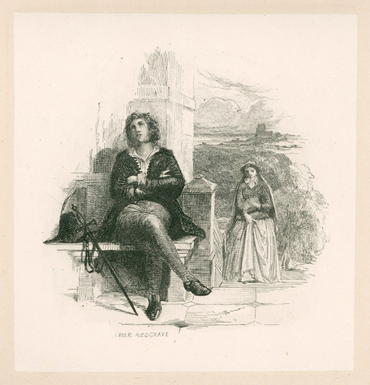 Richard Redgrave RA, The Lover's Reverie