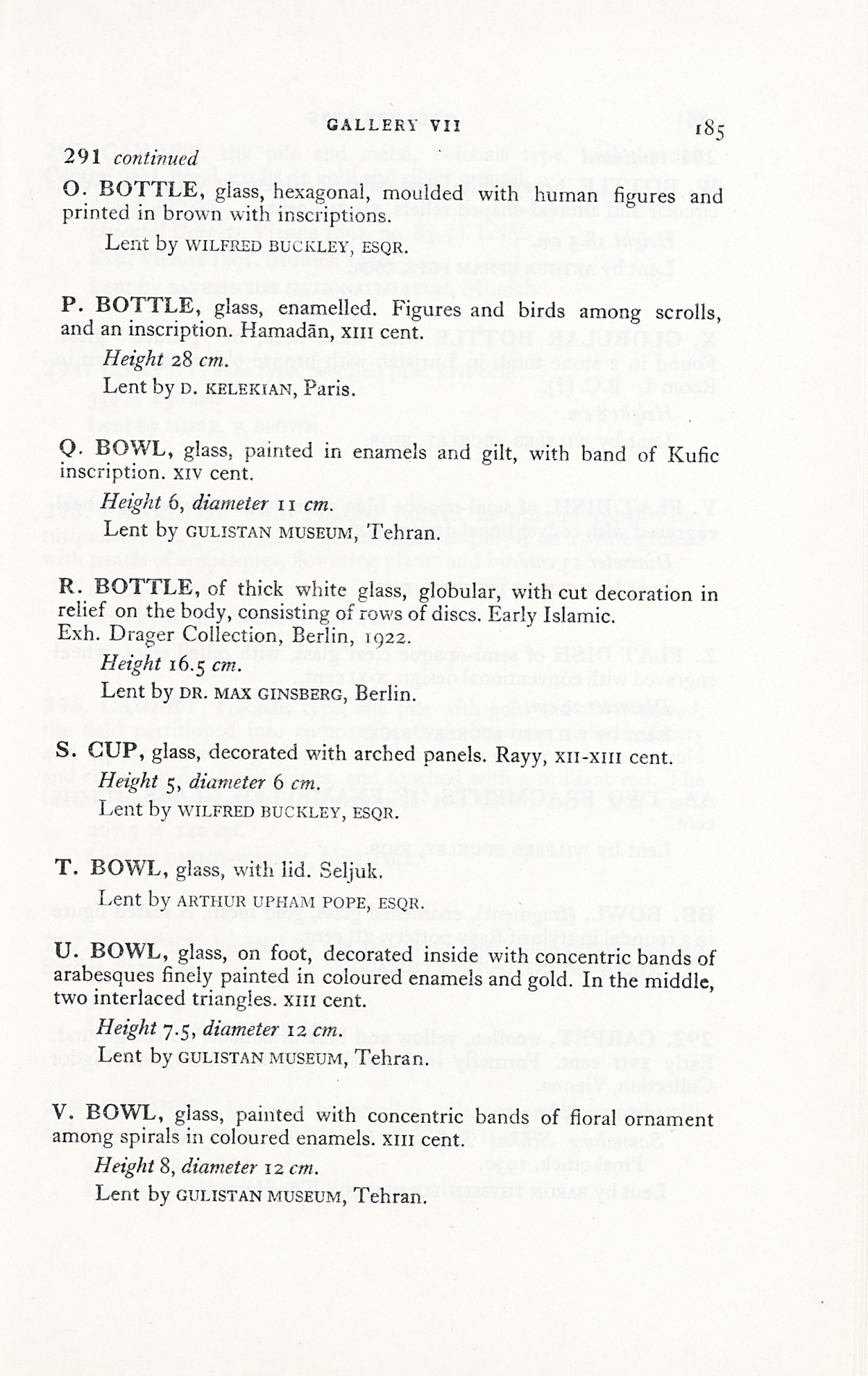 Page 213 of 1931 - International Exhibition of Persian Art