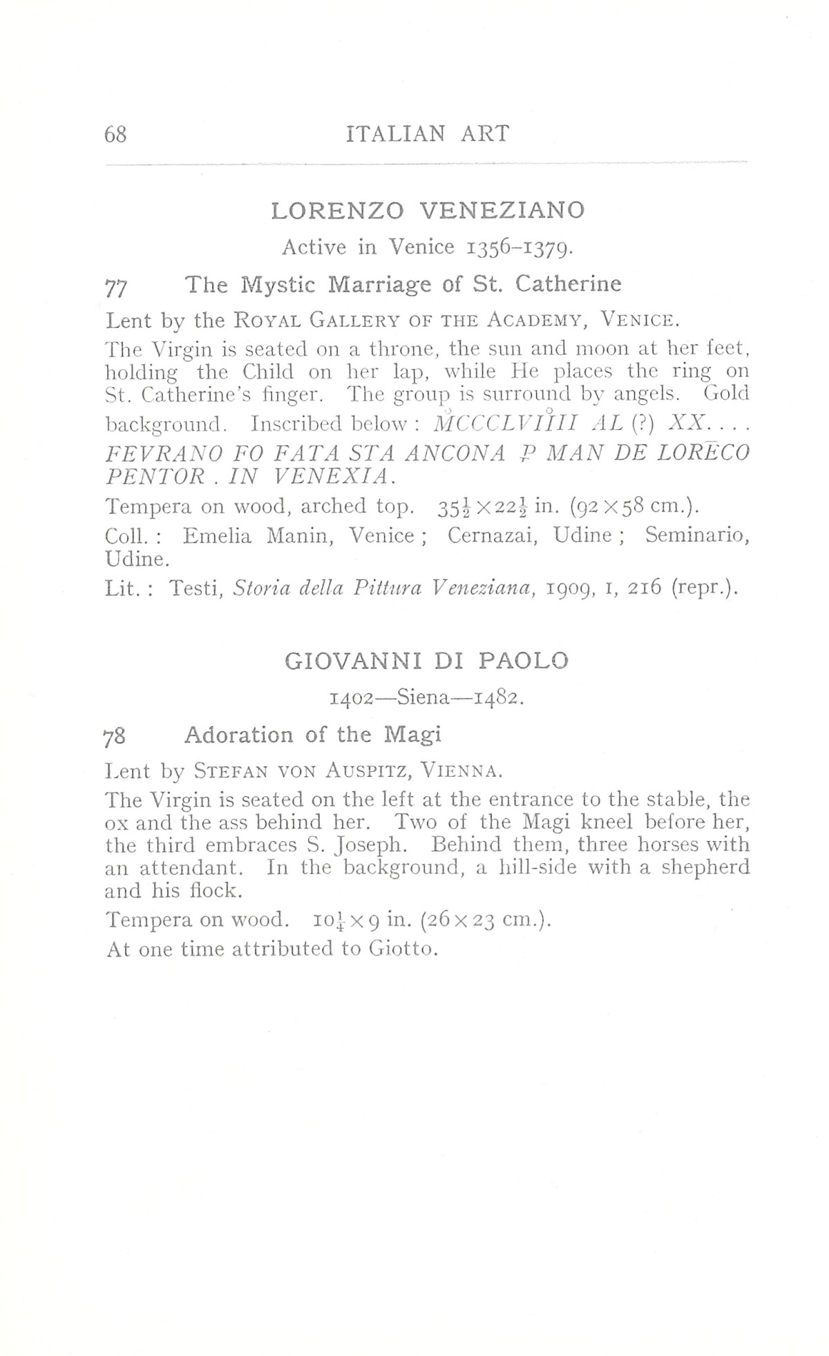 Page 72 of 1930 - Exhibition of Italian Art 1200-1900