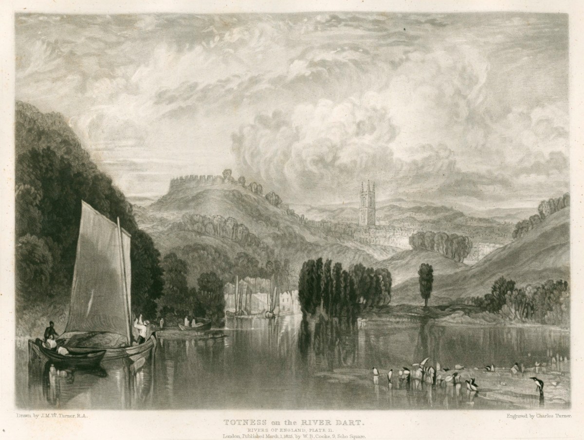 J.M.W. Turner RA, Totnes, on the River Dart