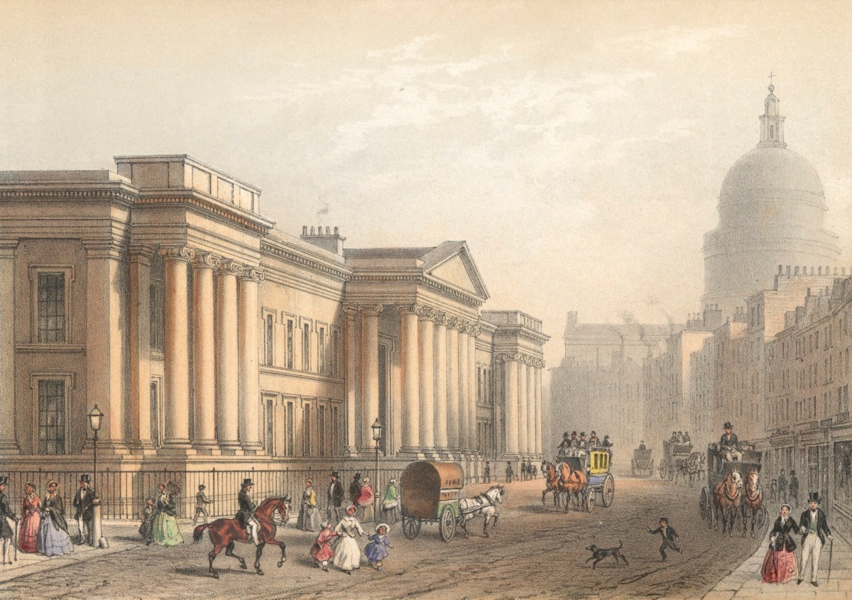 Thomas Hosmer Shepherd, The new Post Office, St Martin's le-grand