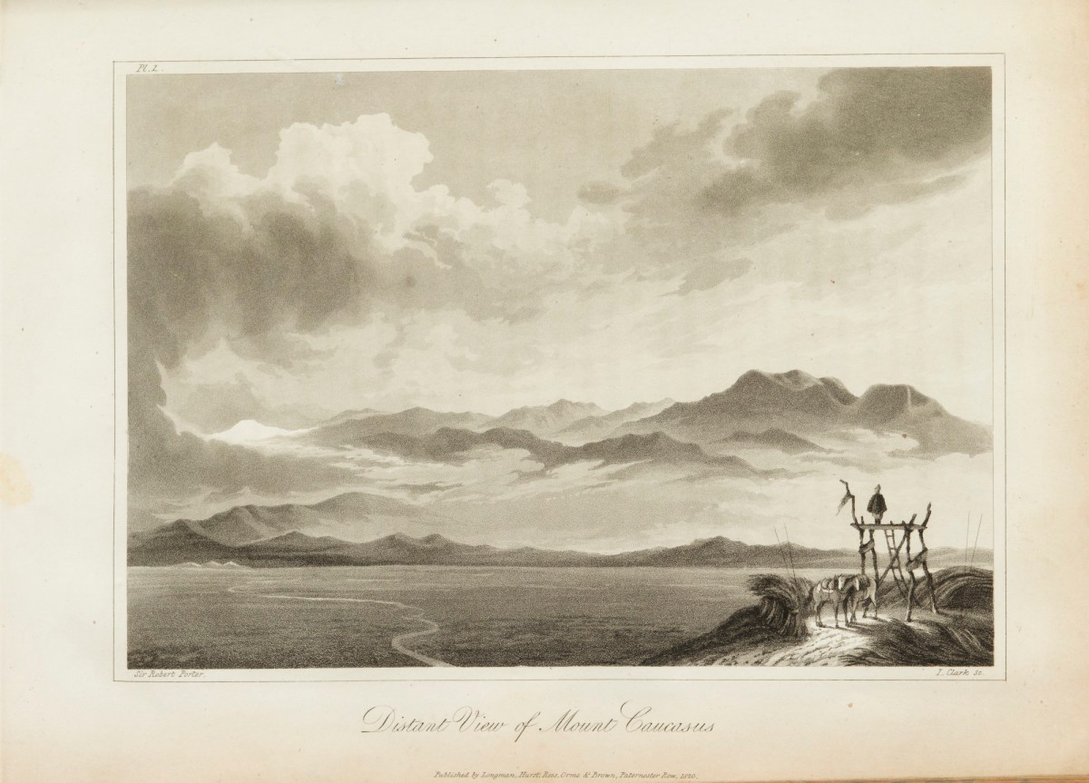 Sir Robert Ker Porter, Distant View of Mount Caucasus