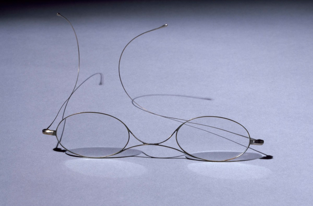 Sir Joshua Reynolds PRA, Spectacles belonging to Joshua Reynolds