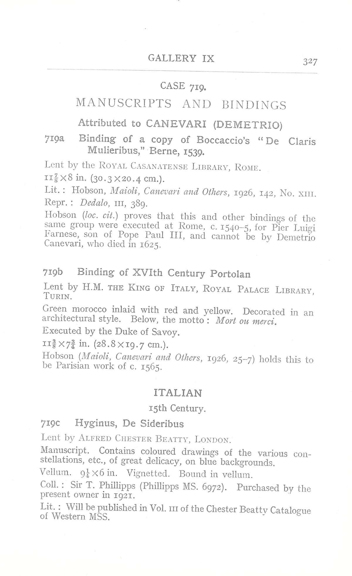 Page 331 of 1930 - Exhibition of Italian Art 1200-1900