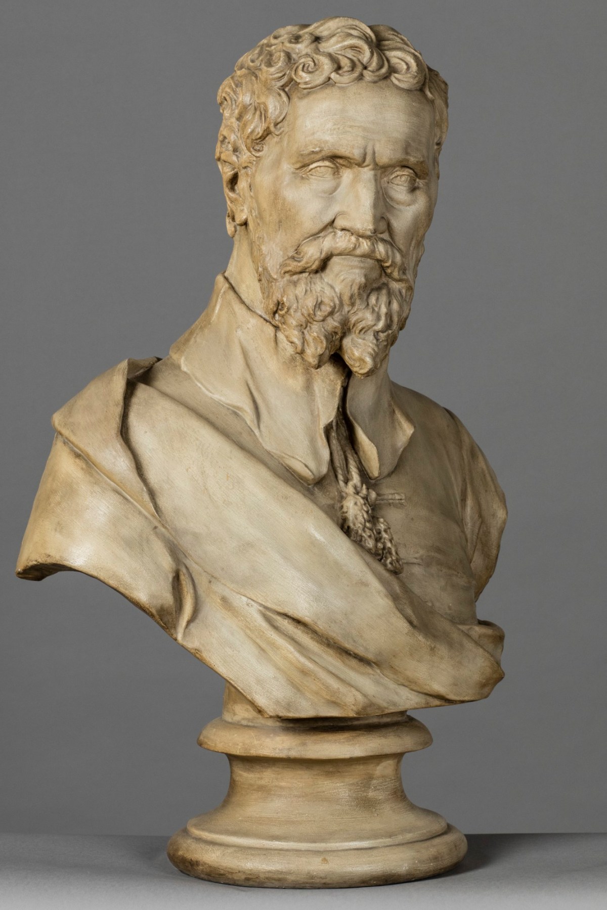 Cast of a bust of Michelangelo | Works of Art | RA Collection | Royal ...