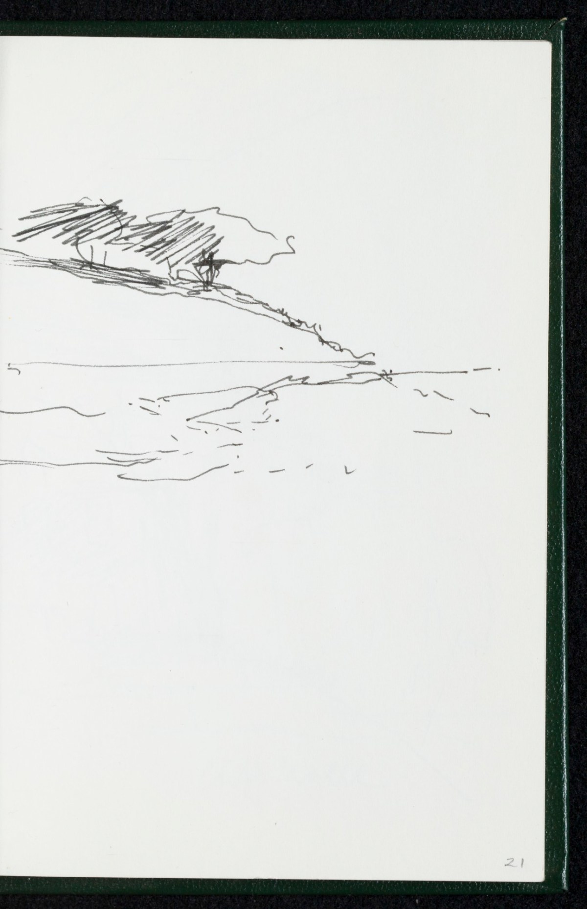 Sir Hugh Casson PRA, New England Connecticut sketchbook