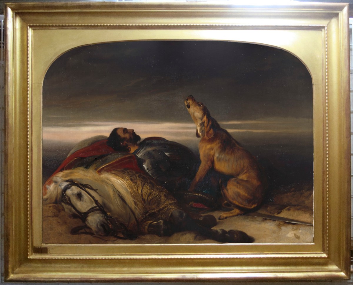 Unknown, Replacement frame for Sir Edwin Landseer RA 'The Faithful Hound'
