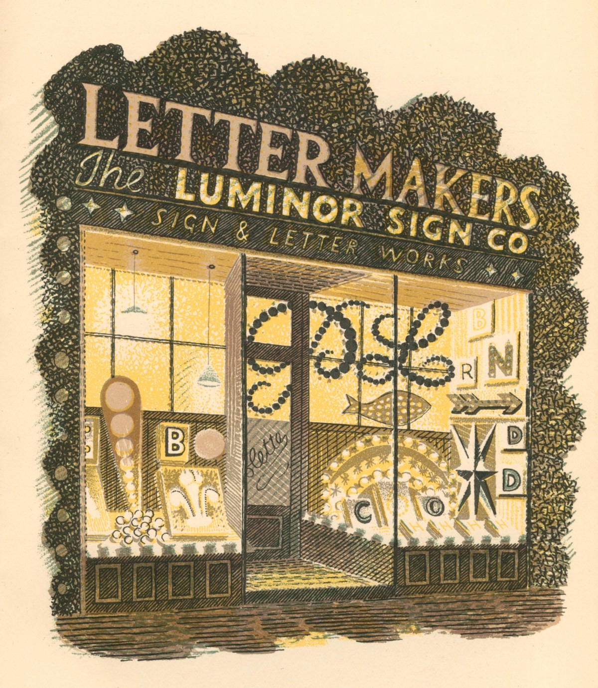 Eric Ravilious, Letter Maker