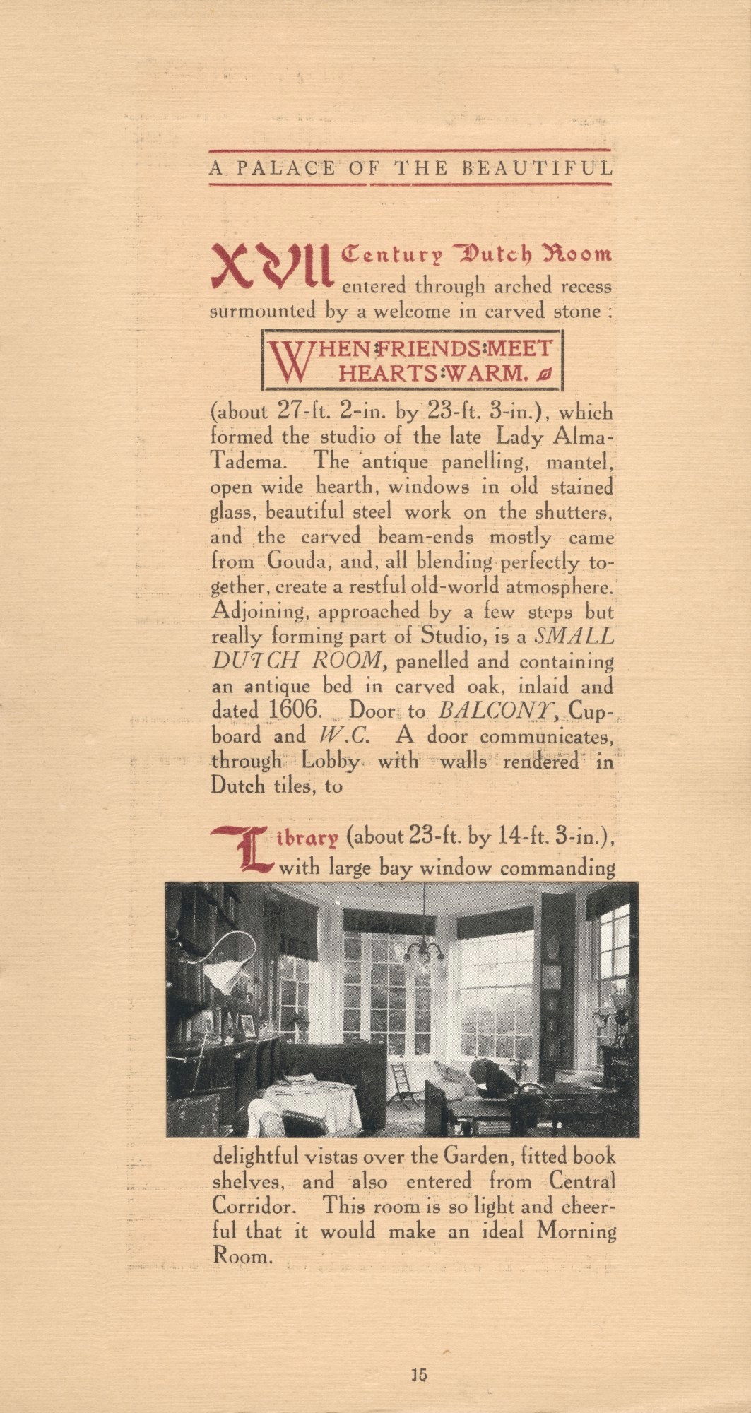 Hampton & Sons (London), Library.