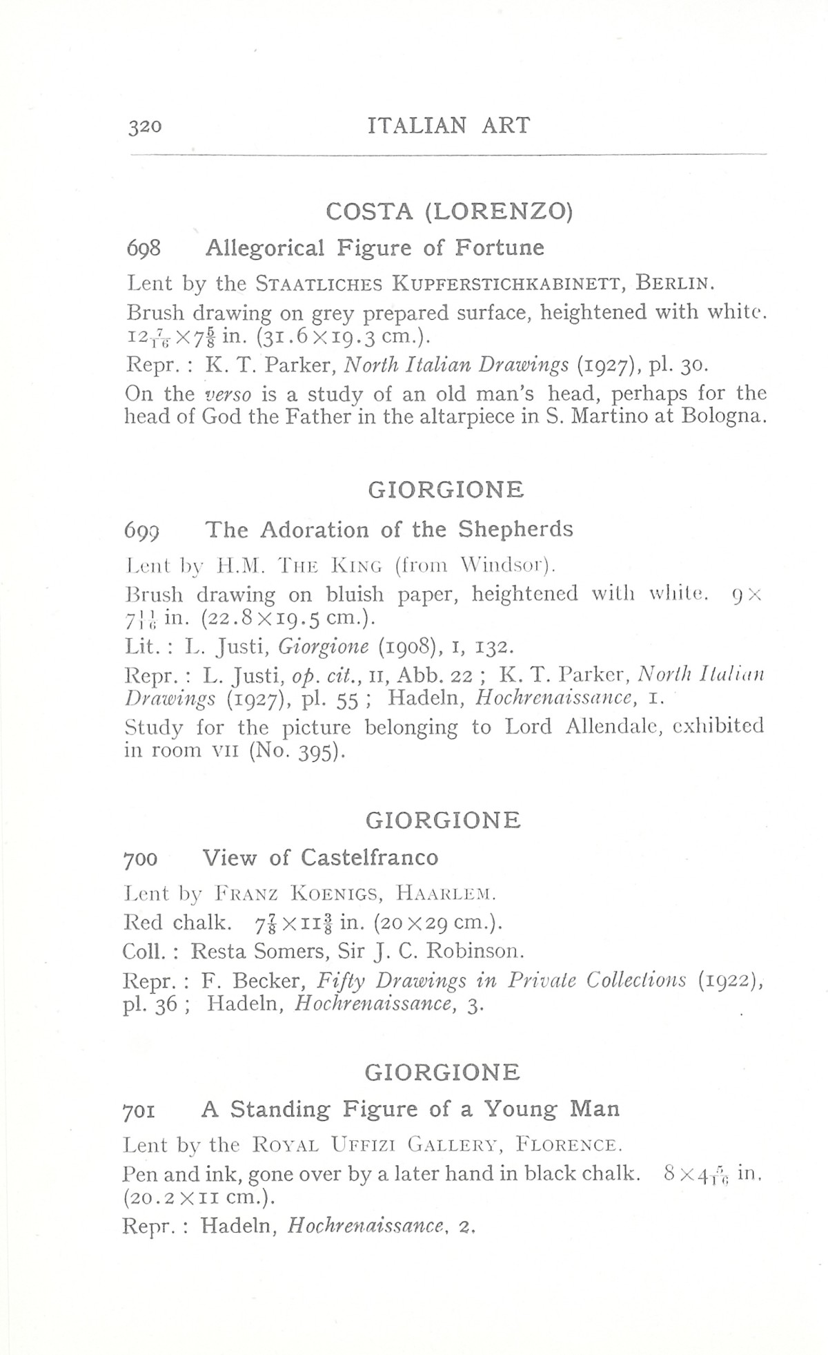 Page 324 of 1930 - Exhibition of Italian Art 1200-1900