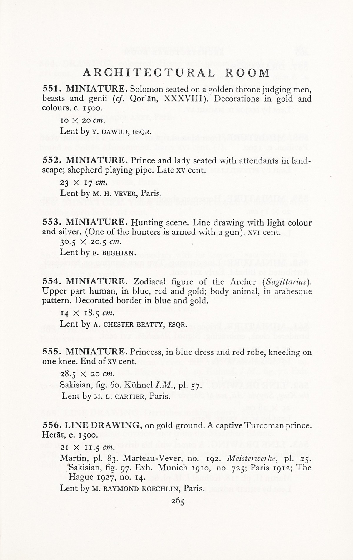 Page 293 of 1931 - International Exhibition of Persian Art